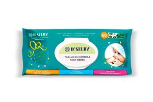 Toallitas Húmedas para Bebés DR. SELBY x 60 Unidades en Tienda Inglesa