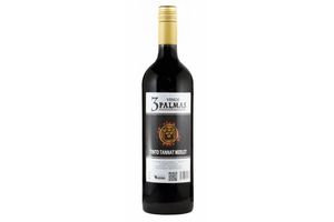 Vino Tannat Merlot 3 PALMAS 750 ml en Tienda Inglesa