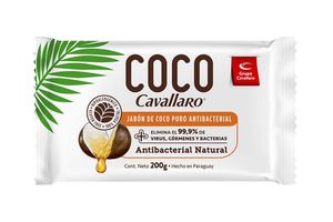 Jabón de Tocador de Coco Puro Cavallaro 200 gr en Tienda Inglesa