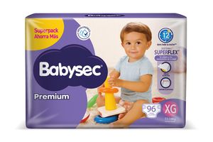 Pañales BABYSEC Premium Flexiprotect Talle XG Pack Ahorro x 96 Unidade... en Tienda Inglesa