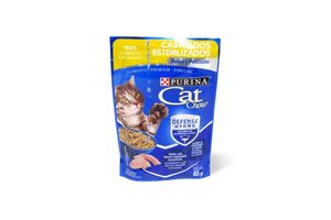 Alimento para Gato Sabor Pescado Adultos Esterilizados CAT CHOW 85 gr en Tienda Inglesa