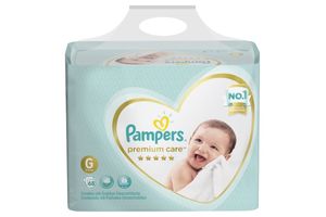 Pañal PAMPERS Premium Care Talle G x 68 Unidades en Tienda Inglesa