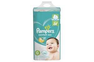 Pañal PAMPERS Confort Sec Talle G x 128 Unidades en Tienda Inglesa