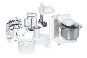 Robot de Cocina BOSCH ProfiMixx 600W Blanco en Tienda Inglesa