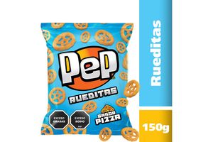 PEP Rueditas Sabor Pizza 150 gr en Tienda Inglesa