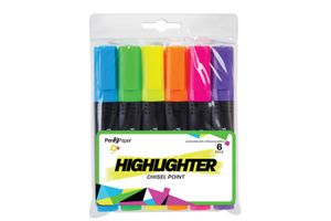 Marcador Flúor PEN2PAPER x 6 Unidades en Tienda Inglesa