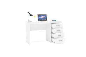 Escritorio 4 Cajones Blanco en Tienda Inglesa
