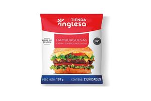 Hamburguesa Extra TIENDA INGLESA 2 Unidades en Tienda Inglesa