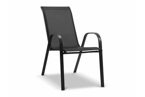 Silla Apilable Acero Gris 54 x 72 x 96 cm en Tienda Inglesa