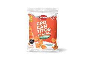 Crocantitos de Arroz Clásico SAMAN 100 gr en Tienda Inglesa