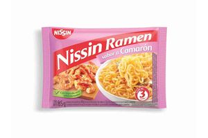 Fideos NISSIN Ramen Sabor Camarón 85 gr en Tienda Inglesa