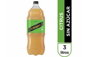 SCHWEPPES Citrus sin Azúcar 3 L en Tienda Inglesa
