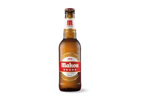 Cerveza MAHOU 5 Estrellas Botella 330 ml en Tienda Inglesa