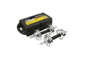 Par de Mancuernas Cromadas BEST 15 Kg en Tienda Inglesa