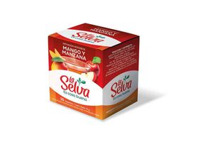 Té Frutal de Mango y Manzana LA SELVA 10 Sobres en Tienda Inglesa