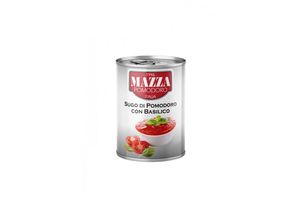 Salsa de Tomate con Albahaca en Lata MAZZA 400 gr en Tienda Inglesa