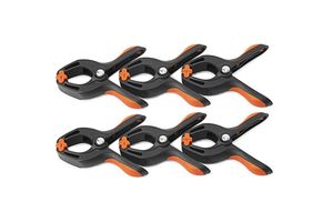 Pinza Plastica 6 Piezas KENDO 100 mm 4" en Tienda Inglesa