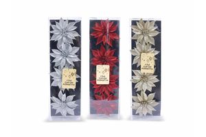 Pick Flor Navidad 9 cm x 4 Unidades en Tienda Inglesa