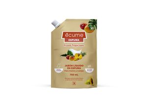 Jabón Liquido Espuma Fruta Tropical ECUME 750 ml en Tienda Inglesa