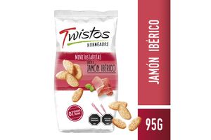Tostada Mini Jamón TWISTOS  95 gr en Tienda Inglesa
