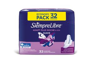 Toalla SIEMPRE LIBRE Nocturna x 32 Unidades en Tienda Inglesa