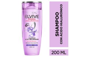 Shampoo Hidra Hialurónico ELVIVE 200 ml en Tienda Inglesa