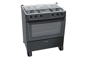 Cocina a Gas JAMES C 150 B Negra en Tienda Inglesa