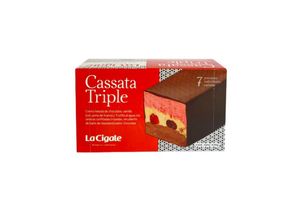 Barra de Helado Triple LA CIGALE 7 Unidades 700 gr en Tienda Inglesa