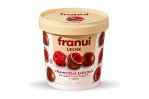 Bombones FRANUI Frambuesas Chocolate de Leche + Chocolate Blanco 150 g... en Tienda Inglesa