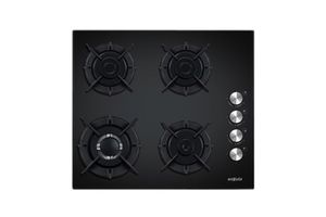 Anafe de Empotrar ENXUTA 4 H Súper Gas Negro en Tienda Inglesa