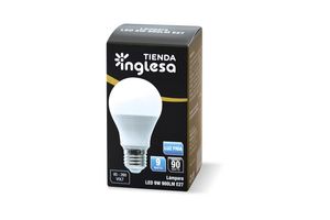 Lámpara LED TIENDA INGLESA 9 W E27 Fría en Tienda Inglesa