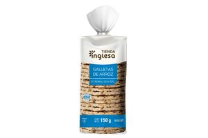 Galleta de Arroz Integral con Sal TIENDA INGLESA 150 gr en Tienda Inglesa