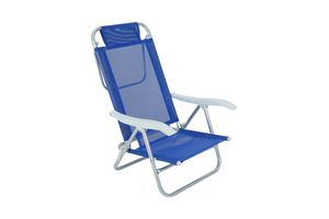 Silla Reclinable Aluminio Sunny 6 posiciones 86 x 57 cm en Tienda Inglesa