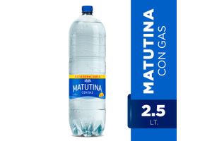 Agua Mineralizada MATUTINA Con Gas 2.5 L en Tienda Inglesa