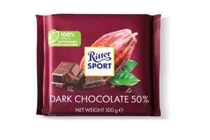 Chocolate Amargo RITTER SPORT 100 gr en Tienda Inglesa