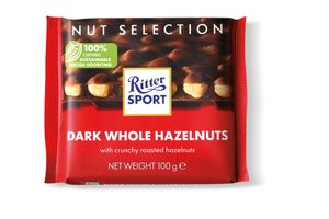Chocolate Amargo con Avellanas RITTER SPORT 100 gr en Tienda Inglesa