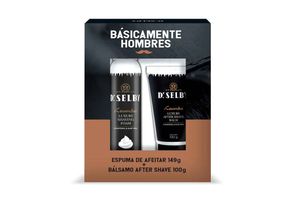 DR. SELBY Set Espuma de Afeitar 149 gr + Bálsamo 100 gr en Tienda Inglesa