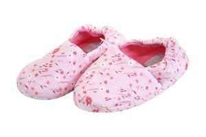 Pantufla de Flores Rosa de Niña Talle 31/32 en Tienda Inglesa