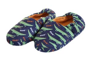 Pantufla Cocodrilo de Varón Azul Talle 31/32 en Tienda Inglesa
