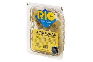 Aceitunas Verdes con Carozo RIO DE LA PLATA 200 gr en Tienda Inglesa