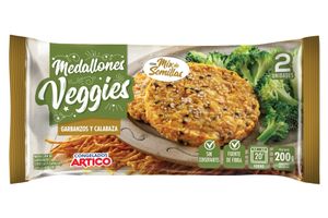 Medallones Congelados de Garbanzo Cebolla y Zapallo ARTICO 200 g 2 Uni... en Tienda Inglesa