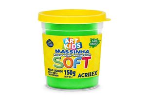 Masa ACRILEX Verde Fluor 150 gr en Tienda Inglesa