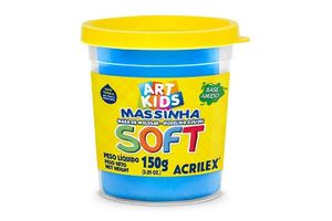 Masa ACRILEX Azul Fluor 150 gr en Tienda Inglesa