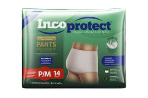 Ropa Interior de Adultos INCOPROTECT Talle P-M x 14 Unidades en Tienda Inglesa