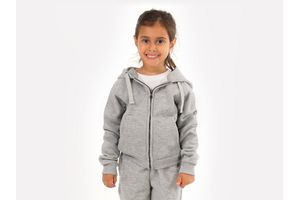 Campera de Felpa Infantil Gris Talle 8 en Tienda Inglesa