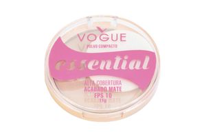Polvo Compacto VOGUE Essential Natural Acabado Mate FPS 10 en Tienda Inglesa