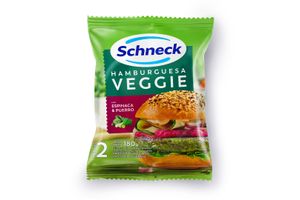 Hamburguesa Veggie SCHNECK Espinaca y Puerro  x 2 en Tienda Inglesa