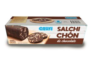 Salchichón de Chocolate CRUFI 500 gr en Tienda Inglesa