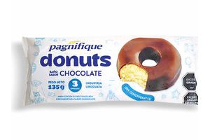 Donas PAGNIFIQUE sabor Baño de Chocolate x 3 Unidades 135 gr en Tienda Inglesa