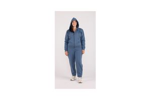 Campera de Felpa de Dama Azul Denim Talle S en Tienda Inglesa